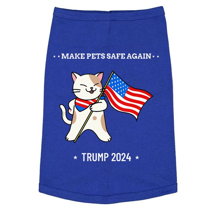 Make Pets Safe Again Patriotic Cat Doggie Tank