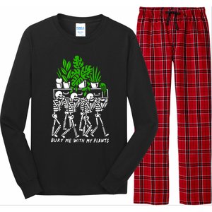 My Plants Skeleton Long Sleeve Pajama Set