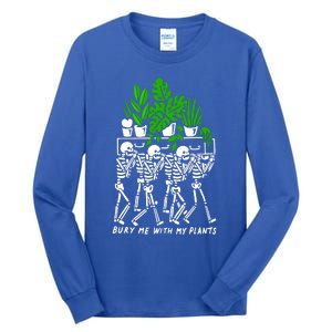 My Plants Skeleton Tall Long Sleeve T-Shirt