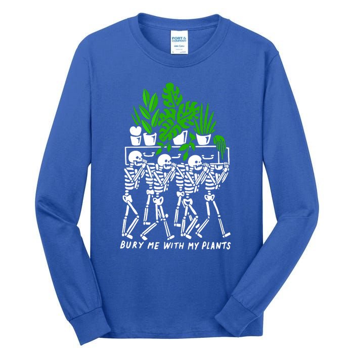 My Plants Skeleton Tall Long Sleeve T-Shirt