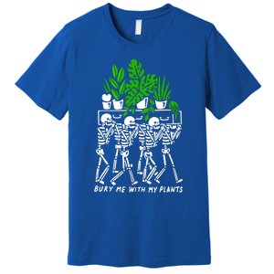 My Plants Skeleton Premium T-Shirt