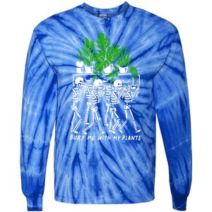 My Plants Skeleton Tie-Dye Long Sleeve Shirt