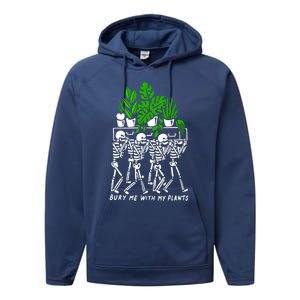 My Plants Skeleton Performance Fleece Hoodie