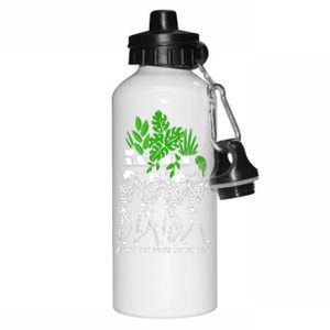 My Plants Skeleton Aluminum Water Bottle