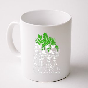 My Plants Skeleton Coffee Mug