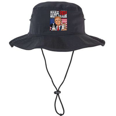 Make Pets Safe Again Trump 2024 Save Our Pets Legacy Cool Fit Booney Bucket Hat