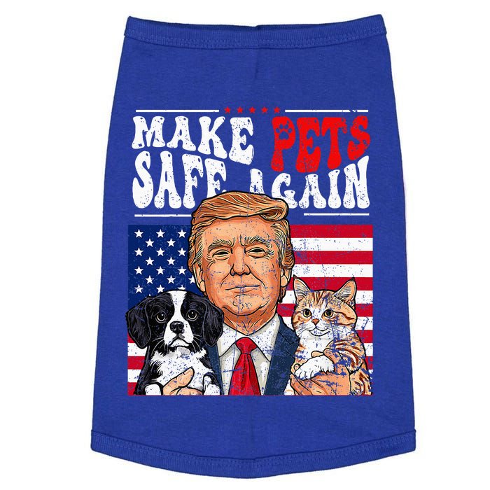 Make Pets Safe Again Trump 2024 Save Our Pets Doggie Tank