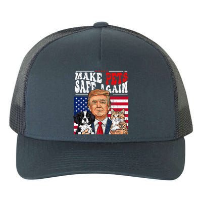 Make Pets Safe Again Trump 2024 Save Our Pets Yupoong Adult 5-Panel Trucker Hat