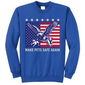 Make Pets Safe Again Trump Harris Debate Eating The Dogs Cat Sweatshirt