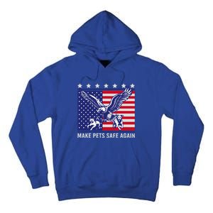 Make Pets Safe Again Trump Harris Debate Eating The Dogs Cat Tall Hoodie