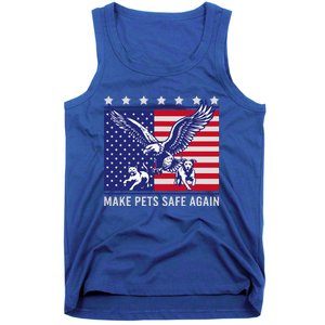 Make Pets Safe Again Trump Harris Debate Eating The Dogs Cat Tank Top