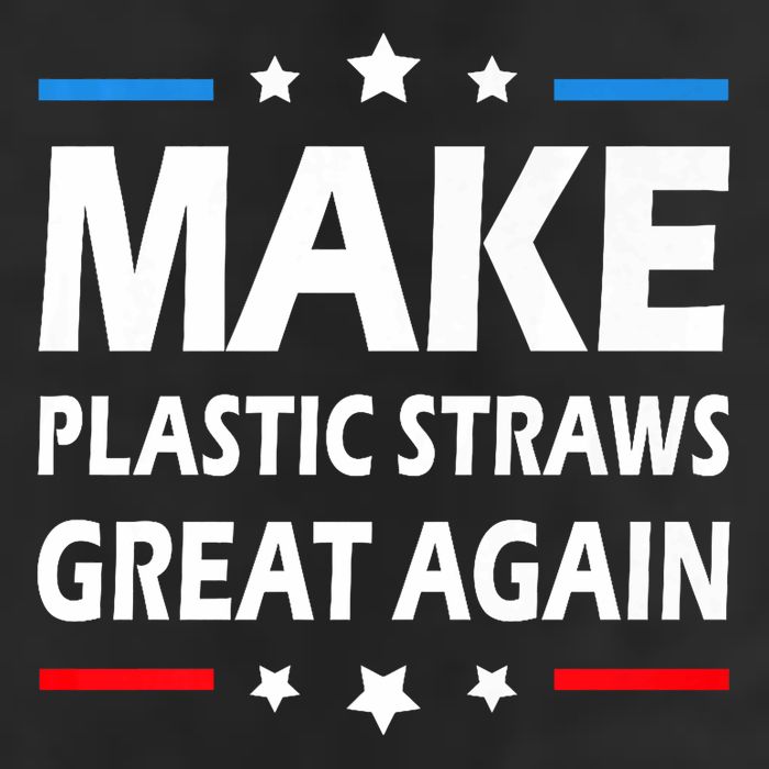 Make Plastic Straws Great Again Trump End Of Paper Straws 15oz Campfire Ceramic Mug