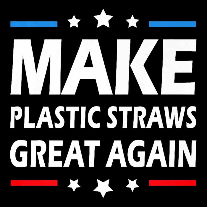 Make Plastic Straws Great Again Trump End Of Paper Straws Wool Snapback Cap