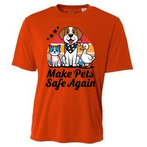 Make Pets Safe Again Trump Vance 2024 Cool Gift Cooling Performance Crew T-Shirt