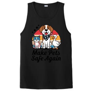 Make Pets Safe Again Trump Vance 2024 Cool Gift PosiCharge Competitor Tank