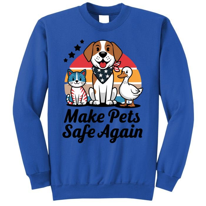 Make Pets Safe Again Trump Vance 2024 Cool Gift Sweatshirt