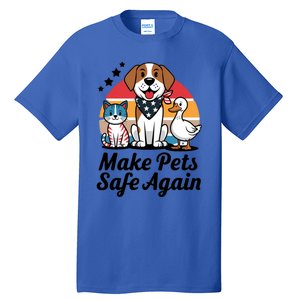 Make Pets Safe Again Trump Vance 2024 Cool Gift Tall T-Shirt