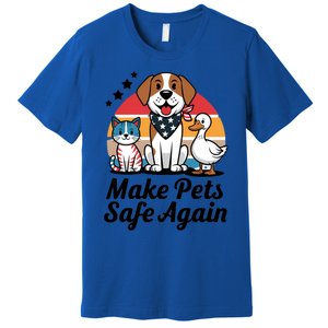 Make Pets Safe Again Trump Vance 2024 Cool Gift Premium T-Shirt