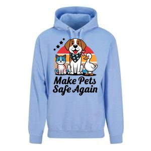 Make Pets Safe Again Trump Vance 2024 Cool Gift Unisex Surf Hoodie