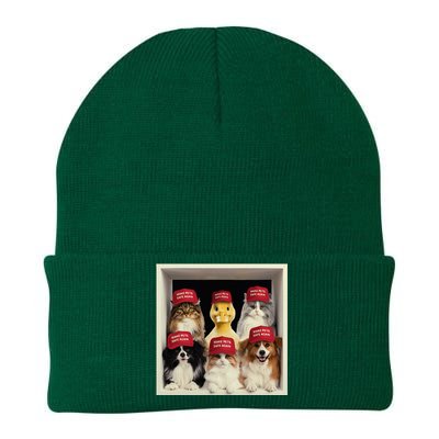 Make Pets Safe Again Democratic Republican Knit Cap Winter Beanie