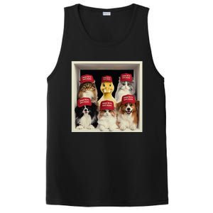 Make Pets Safe Again Democratic Republican PosiCharge Competitor Tank