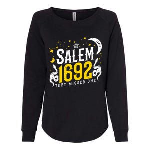 Moon Phases Salem 1692 They Missed One For Witch Halloween Gift Womens California Wash Sweatshirt