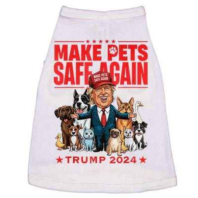 Make Pets Safe Again Trump 2024 Save Our Pets America Back Doggie Tank