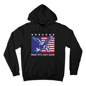 Make Pets Safe Again Trump Harris Debate Eating The Dogs Cat Hoodie