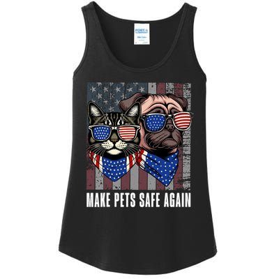 Make Pets Safe Again Trump Harris Debate Eating The Dogs Cat Ladies Essential Tank