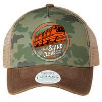 Monorail Please Stand Clear Of The D.O.O.R.S English Spanish Legacy Tie Dye Trucker Hat