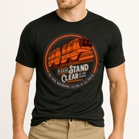 Monorail Please Stand Clear Of The D.O.O.R.S English Spanish Performance Shirt