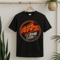 Monorail Please Stand Clear Of The D.O.O.R.S English Spanish T-Shirt