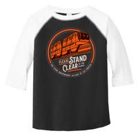 Monorail Please Stand Clear Of The D.O.O.R.S English Spanish Toddler Fine Jersey T-Shirt