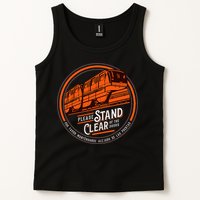 Monorail Please Stand Clear Of The D.O.O.R.S English Spanish Tank Top