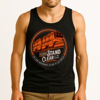 Monorail Please Stand Clear Of The D.O.O.R.S English Spanish Tank Top