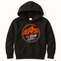 Monorail Please Stand Clear Of The D.O.O.R.S English Spanish Kids Hoodie