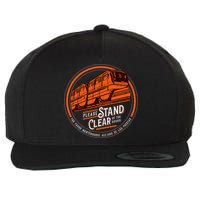 Monorail Please Stand Clear Of The D.O.O.R.S English Spanish Wool Snapback Cap