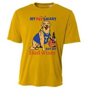 My Pet Smart But My Bud Wiser Cooling Performance Crew T-Shirt