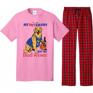 My Pet Smart But My Bud Wiser Pajama Set