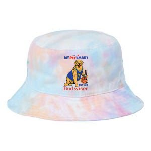 My Pet Smart But My Bud Wiser Tie Dye Newport Bucket Hat