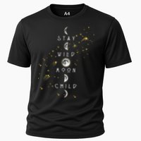 Moon Phase Stay Wild Moon Child Gift Idea Cooling Performance Crew T-Shirt