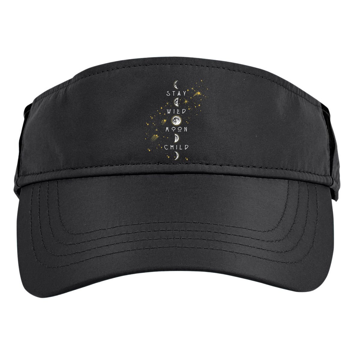 Moon Phase Stay Wild Moon Child Gift Idea Adult Drive Performance Visor