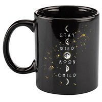 Moon Phase Stay Wild Moon Child Gift Idea 11oz C Handle Ceramic Mug