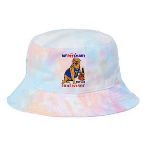 My Pet Smart But My Bud Wiser Tie Dye Newport Bucket Hat