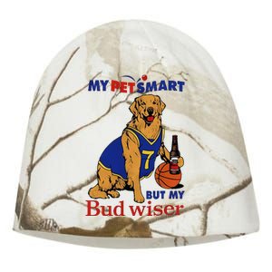 My Pet Smart But My Bud Wiser Kati - Camo Knit Beanie