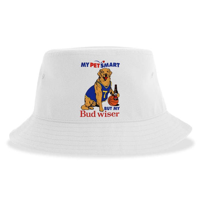 My Pet Smart But My Bud Wiser Sustainable Bucket Hat