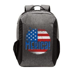 Merica Paint Splatter American USA Flag Vector Backpack