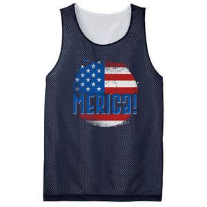 Merica Paint Splatter American USA Flag Mesh Reversible Basketball Jersey Tank