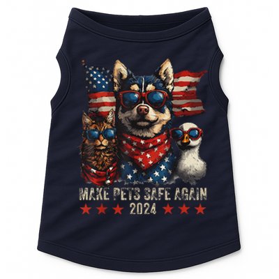 Make Pets Safe Again Trump 2024 Save Our Pets Doggie Tank