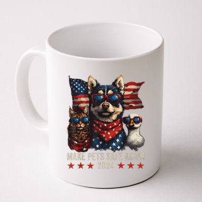 Make Pets Safe Again Trump 2024 Save Our Pets Coffee Mug